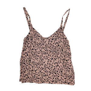 Reformation Leopard Cami Top